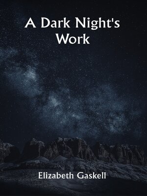 cover image of A Dark Night's Work